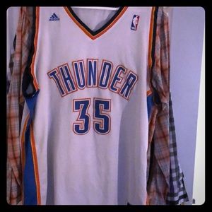 KEVIN DURANT OKC THUNDER JERSEY XL